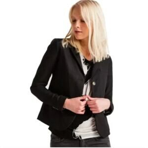 GAP The Academy Blazer in Black Size 6
